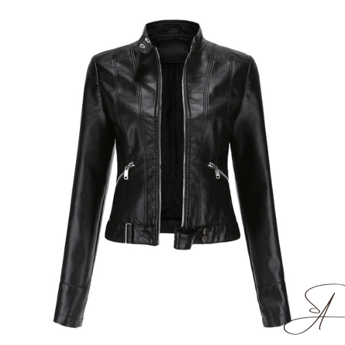 LINDA | Elegant Leather Jacket