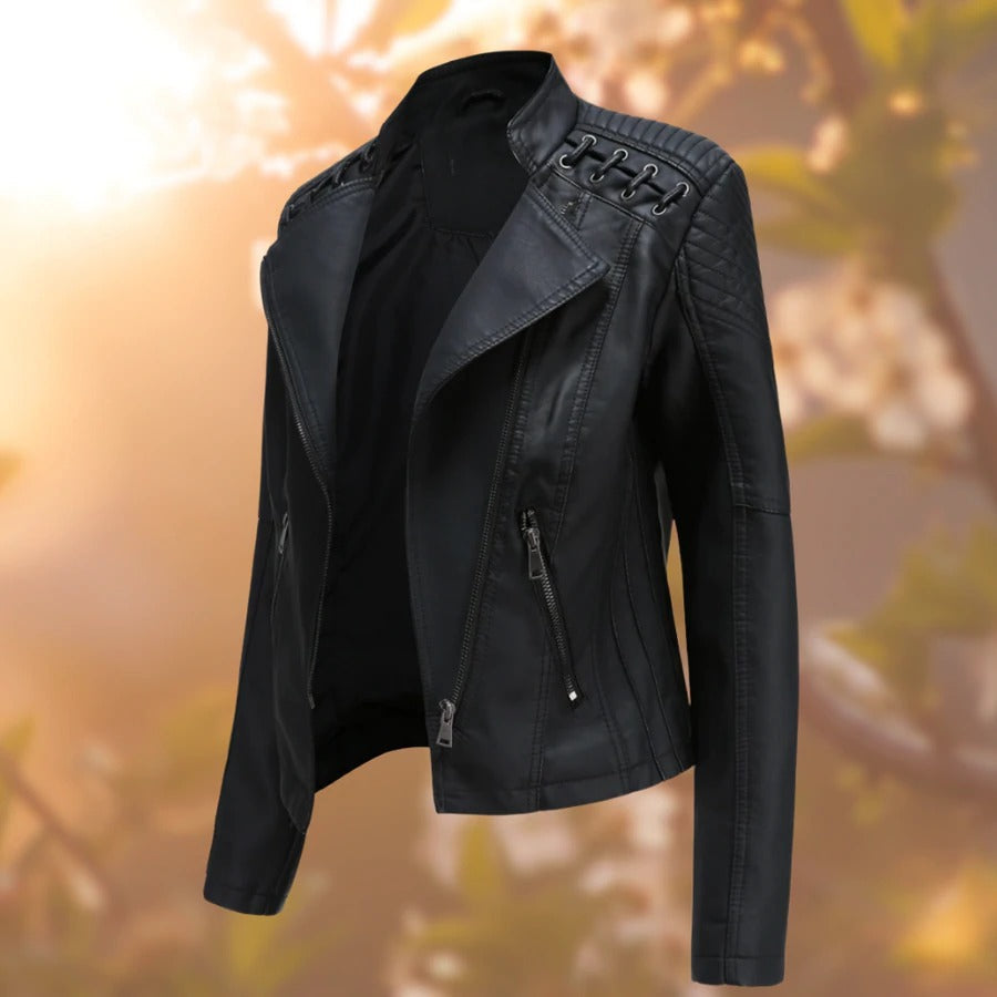 KEILI™ | Women's leather jacket