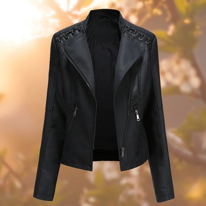 KEILI™ | Women's leather jacket