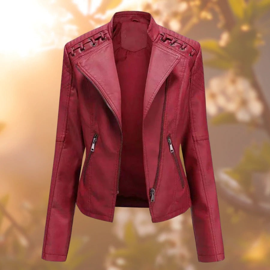 KEILI™ | Women's leather jacket