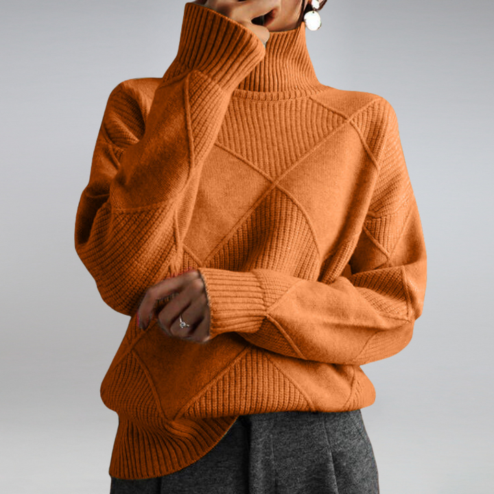 ROSE | Soft Turtleneck Sweater