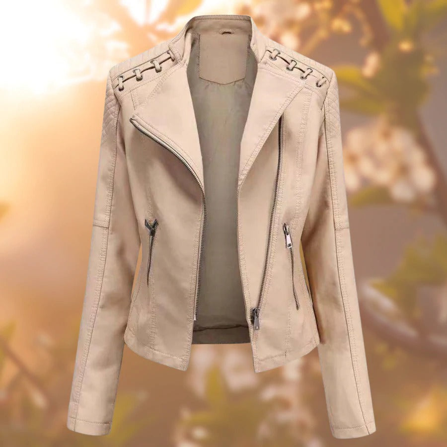 KEILI™ | Women's leather jacket