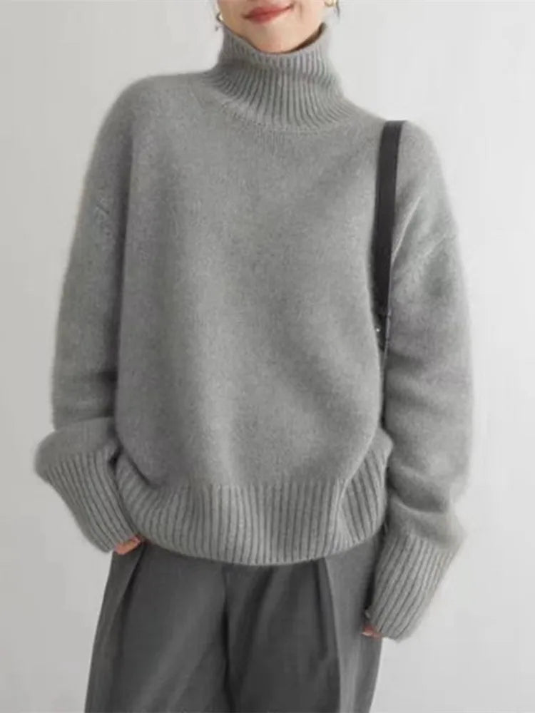 AILEY™ | Knitted turtleneck sweater