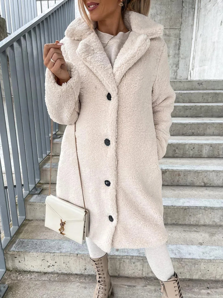 HELEN | Long Teddy coat