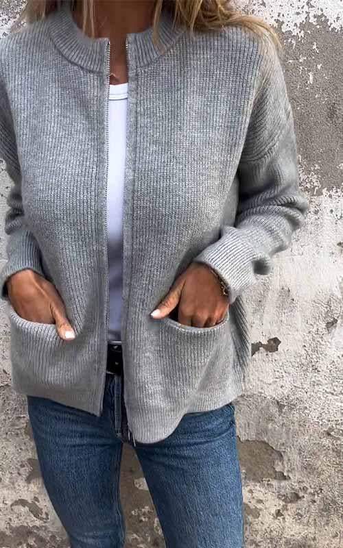 ODIE™ | Zip-Knitted Jacket